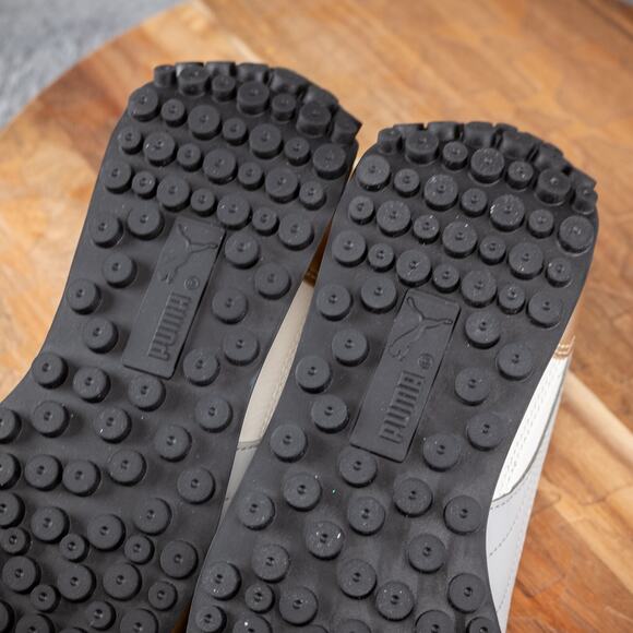 Puma Easy Rider Mixed Metals Metallic Lace Up Womens Size 6 White - Picture 7 of 8